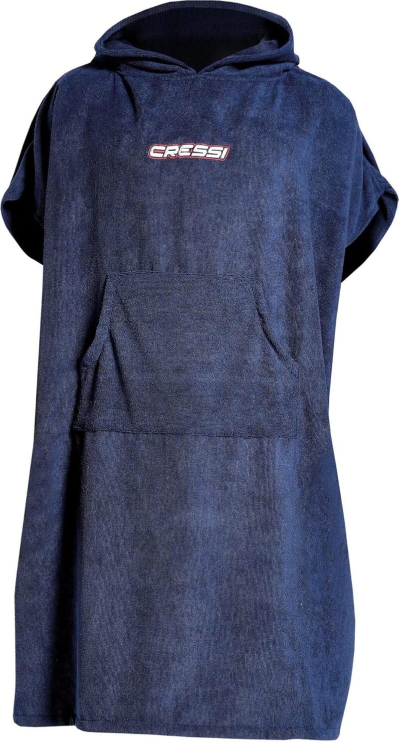 Cressi PONCHO ROBE UNISEX L/XL 92X118CM BLUE NAVY - Image 6