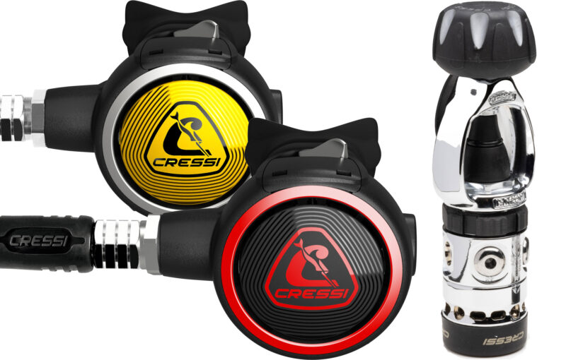Cressi AC5/ZEN RED + ZEN OCTOPUS REGULATOR INT