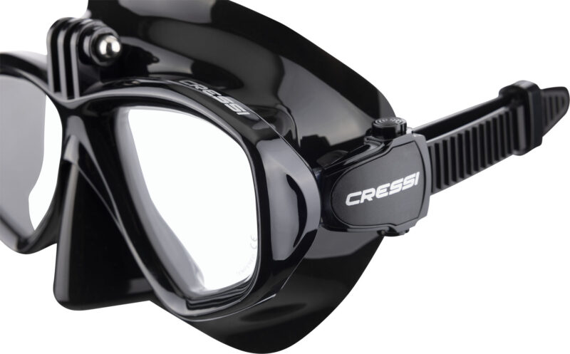 Cressi ACTION MASK SIL BLACK/FRAME BLACK - Image 3