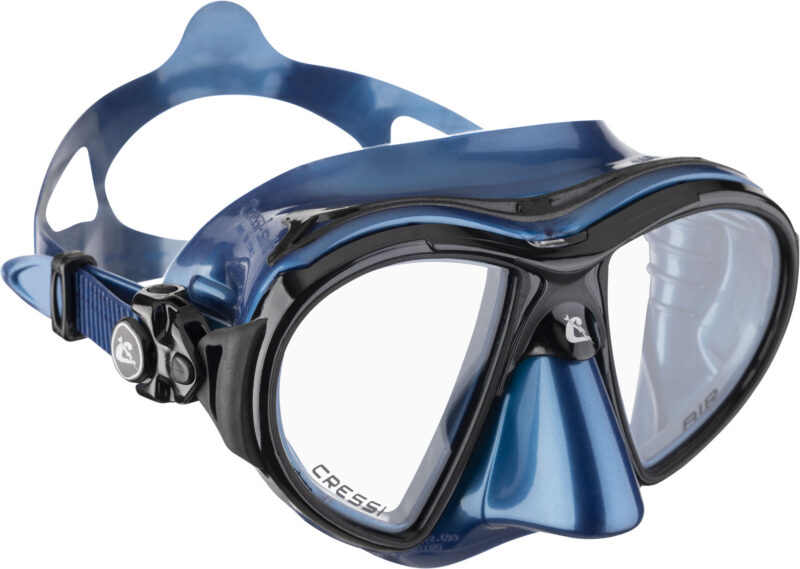 Cressi AIR MASK SIL BLUE METAL - Image 2