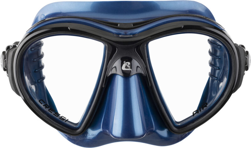 Cressi AIR MASK SIL BLUE METAL