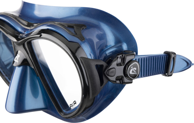 Cressi AIR MASK SIL BLUE METAL - Image 4