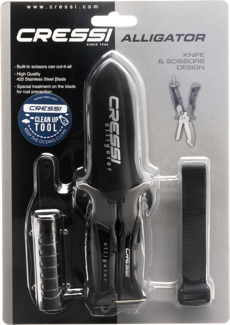 Cressi ALLIGATOR KNIFE/SCISSORS - Image 4