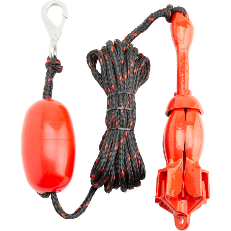Cressi SQUID FOLDABLE ANCHOR SET RED 3.5 LBS - Image 3