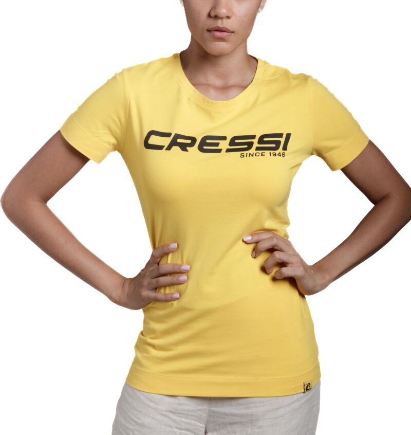 Cressi CRESSI T-SHIRT LADY YELLOW/BLACK S - Image 2