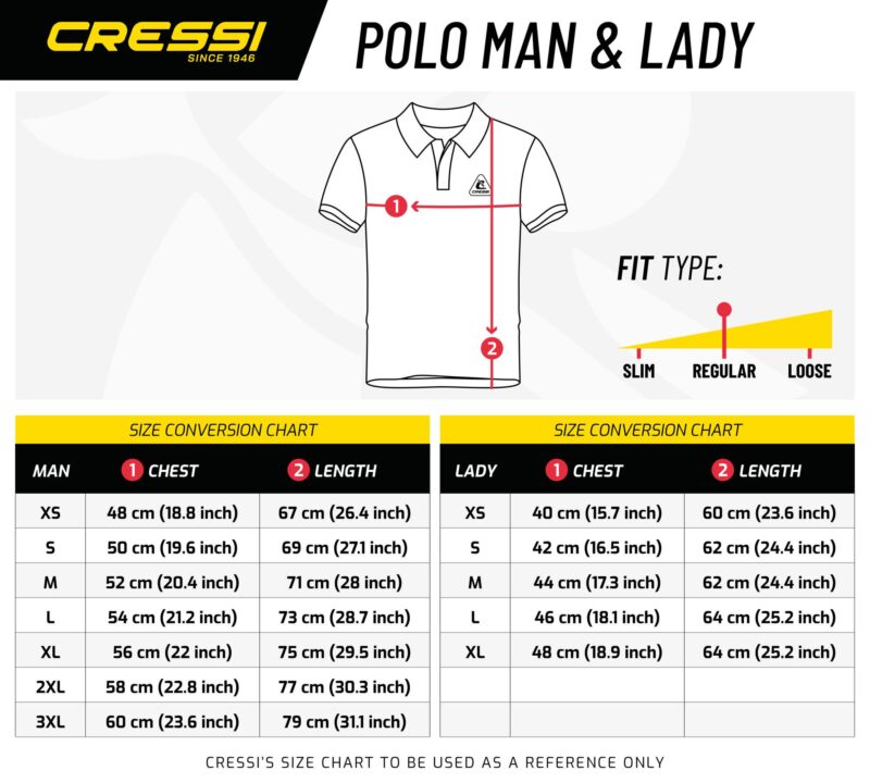 Cressi CRESSI POLO MAN BLACK/YELLOW L - Image 2