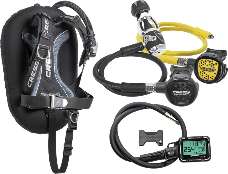 Cressi SET SCUBA AQUAWING PLUS DIGIPACK INT - Image 2
