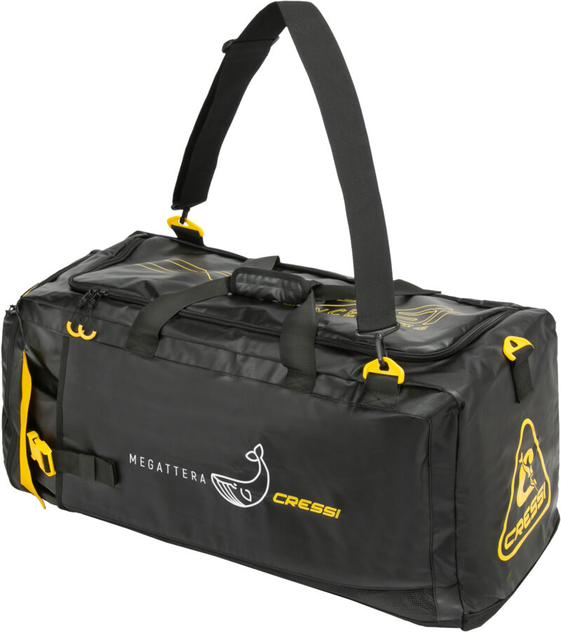 Cressi MEGATTERA BAG BLACK/YELLOW
