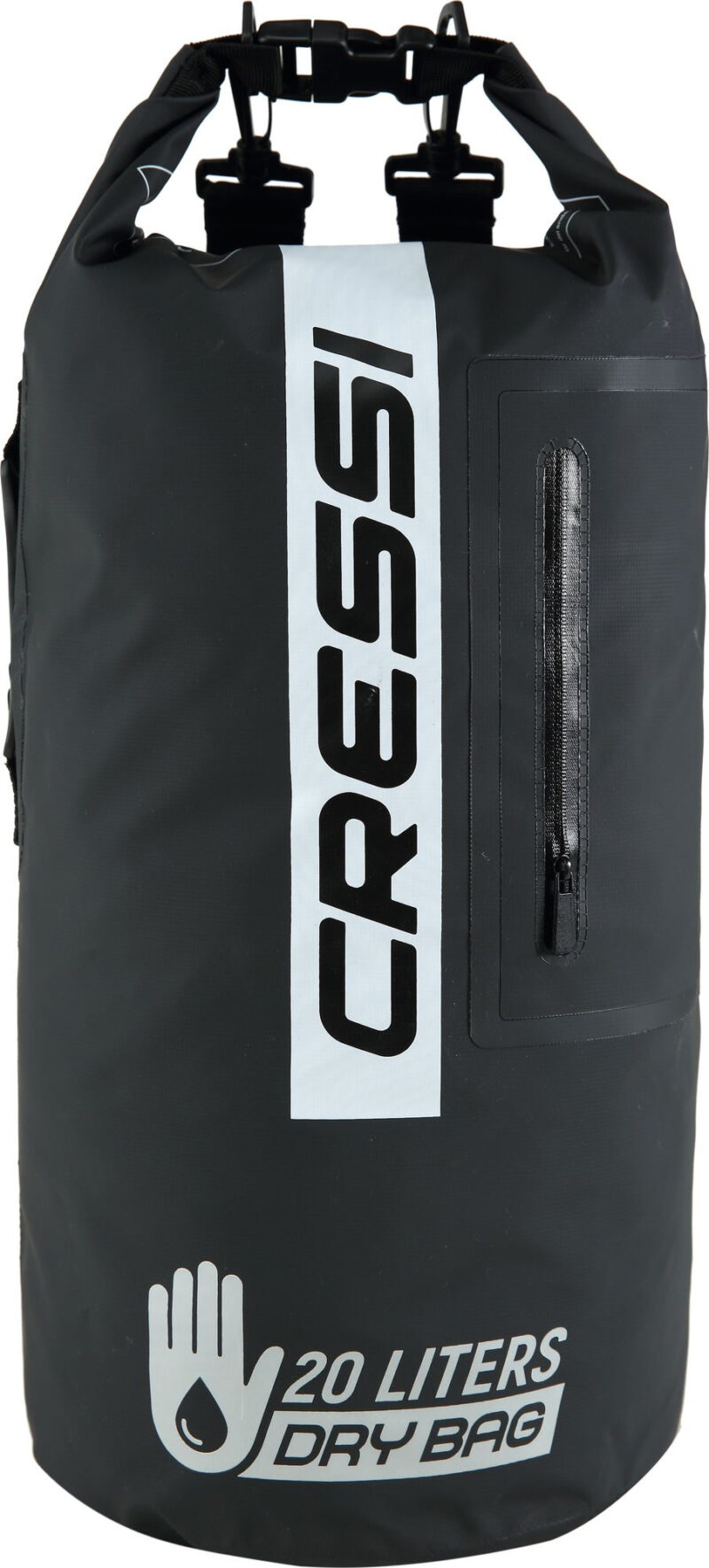 Cressi DRY BAG PREMIUM 20L BI-COLOR BLACK BLACK - Image 2