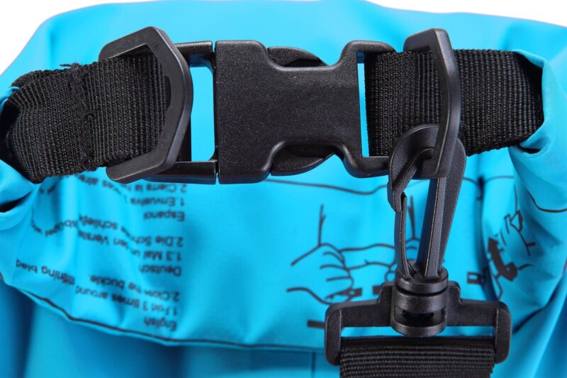 Cressi DRY BAG LIGHT BLUE 10lt - Image 3