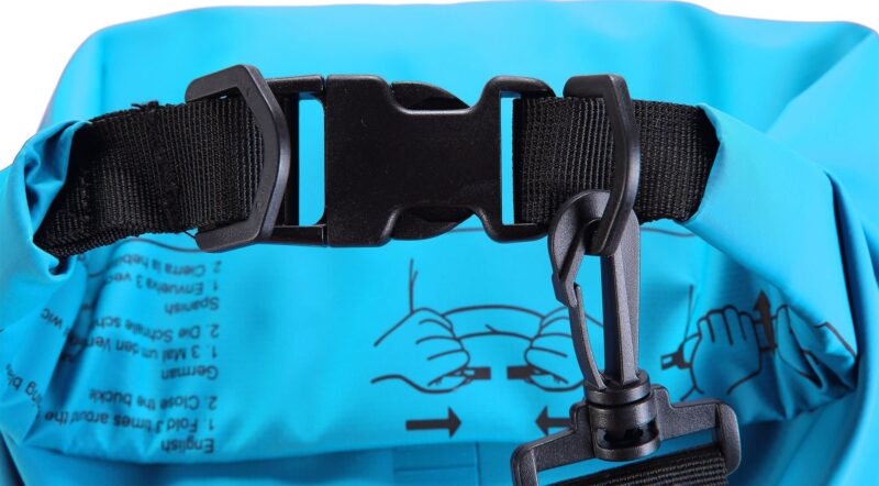 Cressi DRY BAG LIGHT BLUE 20lt - Image 4
