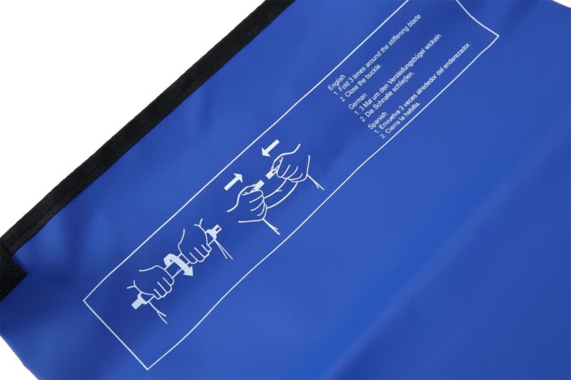 Cressi DRY BAG BLUE WITH ZIP 20 lt - Image 5