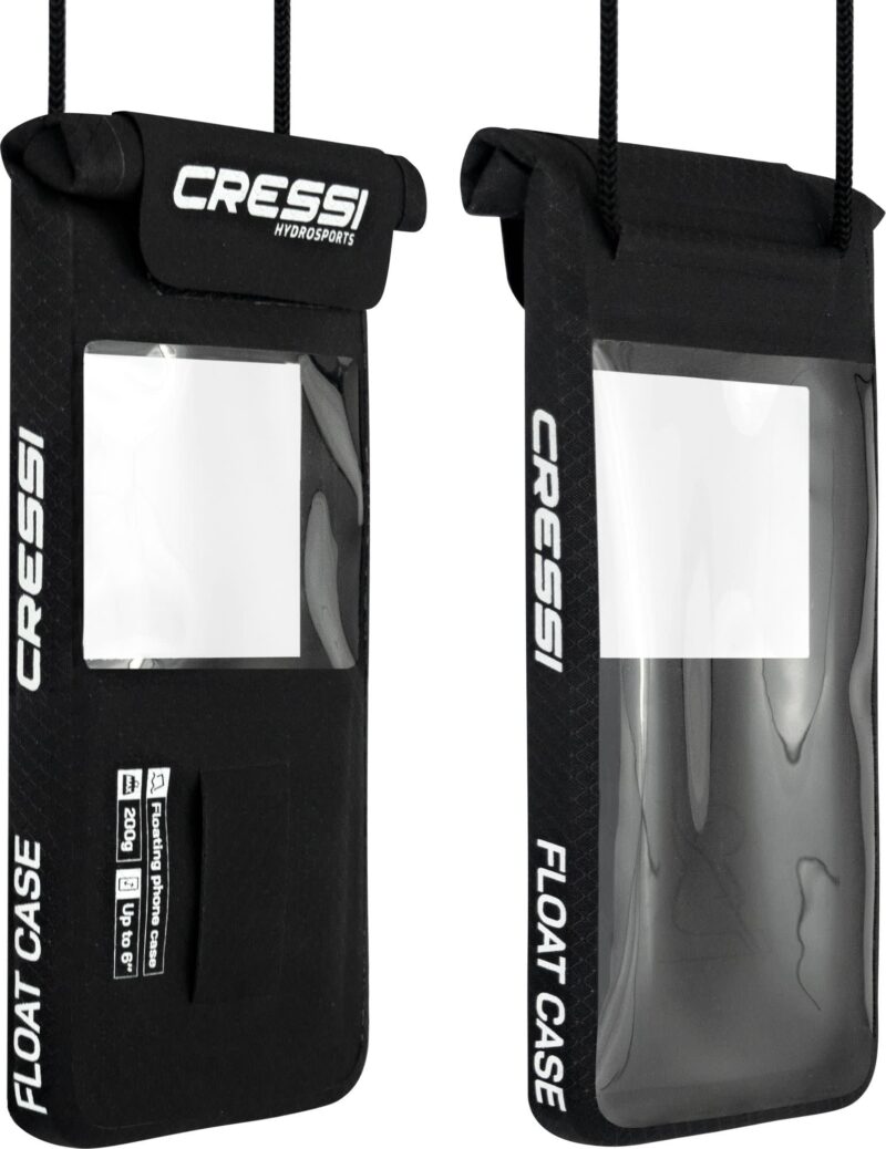 Cressi FLOAT CASE FLOATING DRY PHONE CASE BLACK 6'' - Image 3