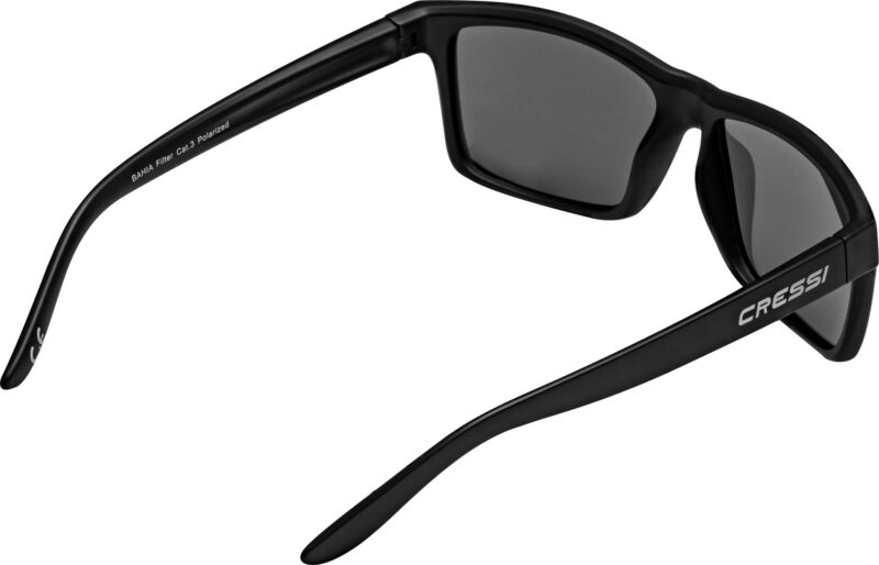 Cressi BAHIA FLOATING SUNGLASSES  BLACK/SILVER MIRRORED LENSES - Image 3