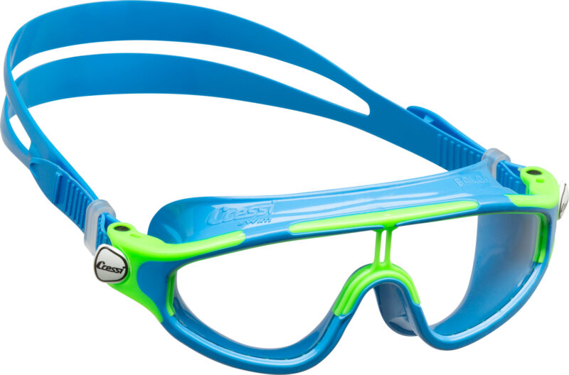 Cressi BALOO KID GOGGLES LIGHT BLUE/LIME - Image 4