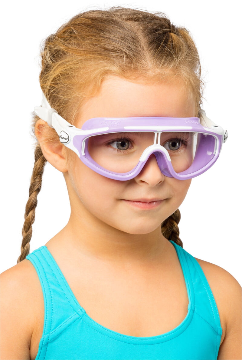 Cressi BALOO KID GOGGLES LILAC/FRAME LILAC WHITE