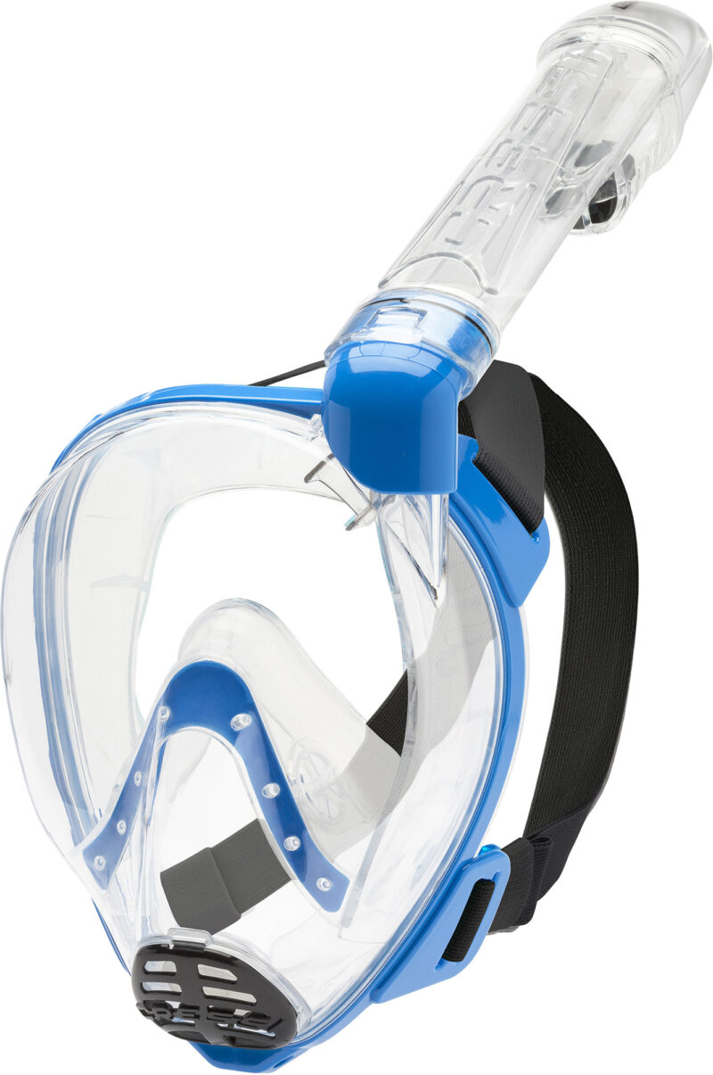Cressi BARON FULL FACE MASK CLEAR/BLUE XS - Image 4