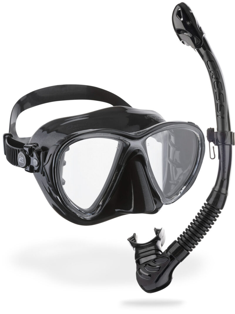 Cressi BIG EYES EVOLUTION+ALPHA UD COMBO BLACK/BLACK - Image 2