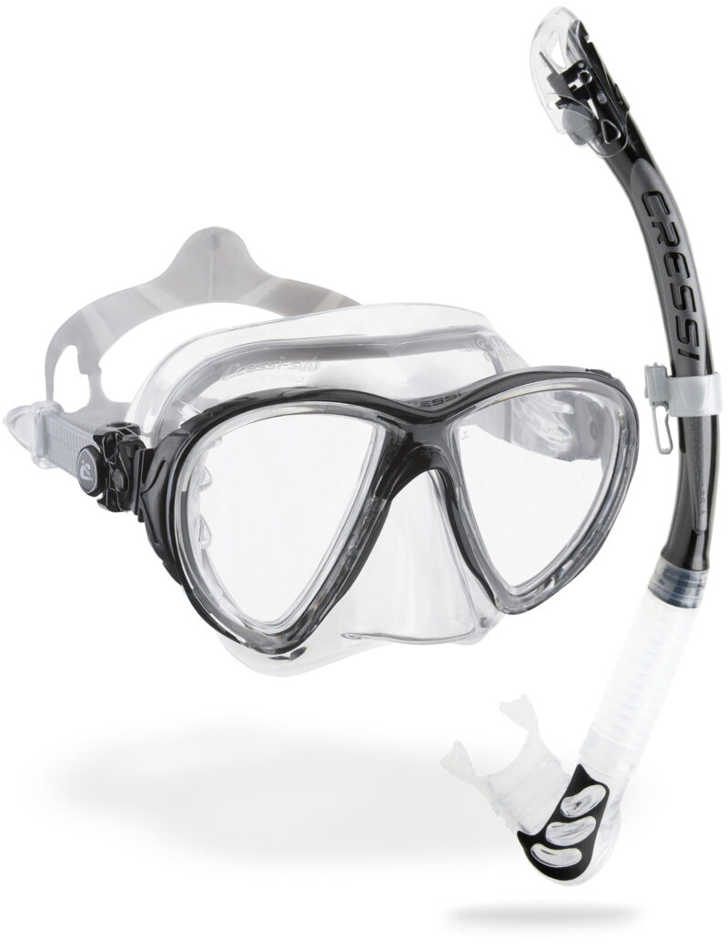 Cressi BIG EYES EVOLUTION+ALPHA UD COMBO BLACK - Image 2