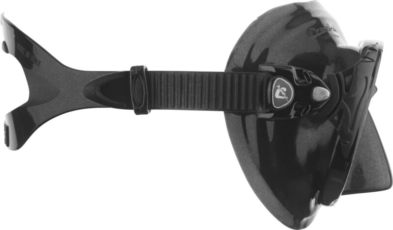 Cressi BIG EYES EVOLUTION MASK SIL BLACK/FRAME BLACK - Image 4
