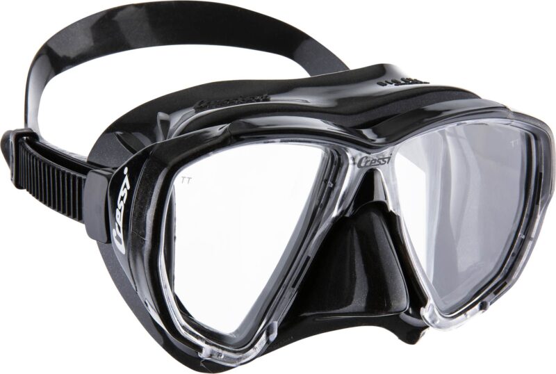 Cressi BIG EYES MASK SIL BLACK/FRAME BLACK
