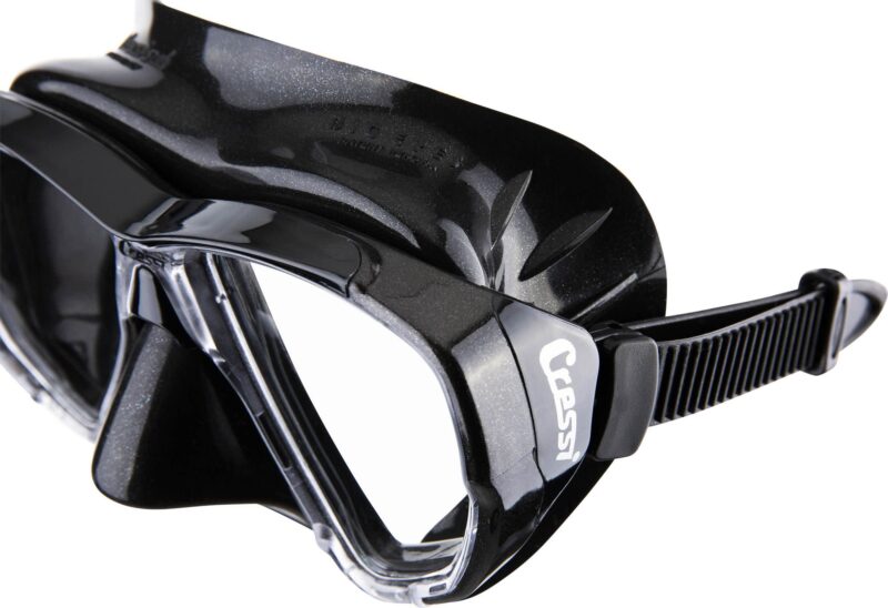 Cressi BIG EYES MASK SIL BLACK/FRAME BLACK - Image 4