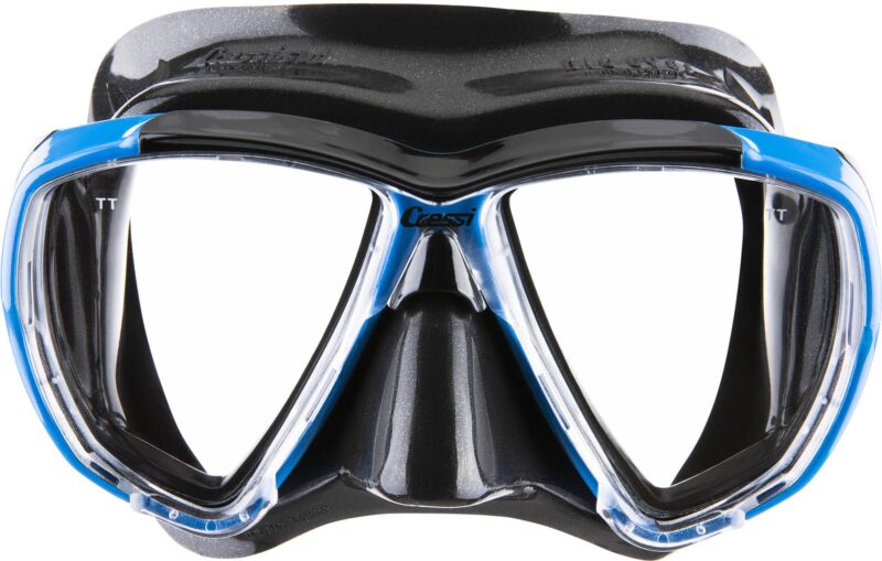 Cressi BIG EYES MASK SIL BLACK/FRAME BLUE - Image 3