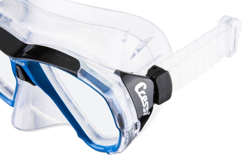 Cressi BIG EYES MASK SIL CLEAR/FRAME AZURE - Image 2