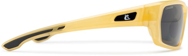 Cressi BILL SUNGLASSES W/LACE SAND/SMOKED LENS BLACK - Image 3