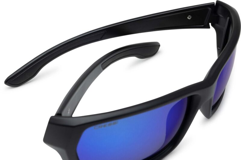 Cressi BILL SUNGLASSES W/LACE BLACK/MIRRORED LENS BLUE - Image 3