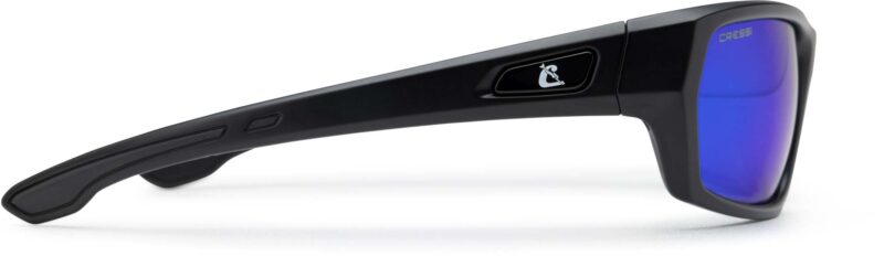 Cressi BILL SUNGLASSES W/LACE BLACK/MIRRORED LENS BLUE - Image 4
