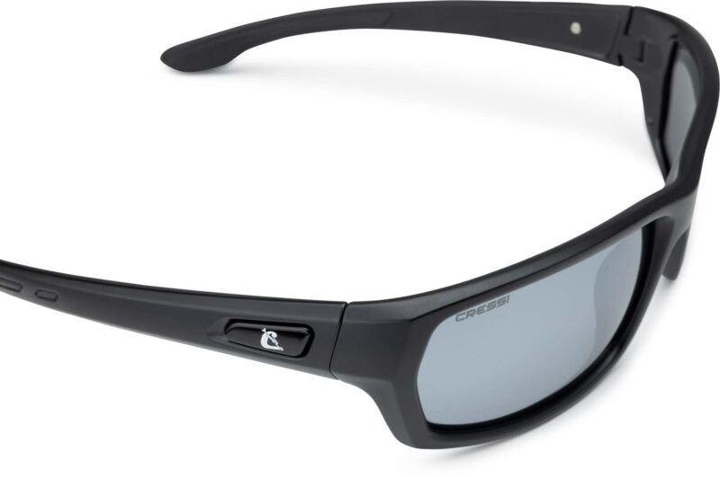 Cressi BILL SUNGLASSES W/LACE BLACK/SMOKED LENS BLACK