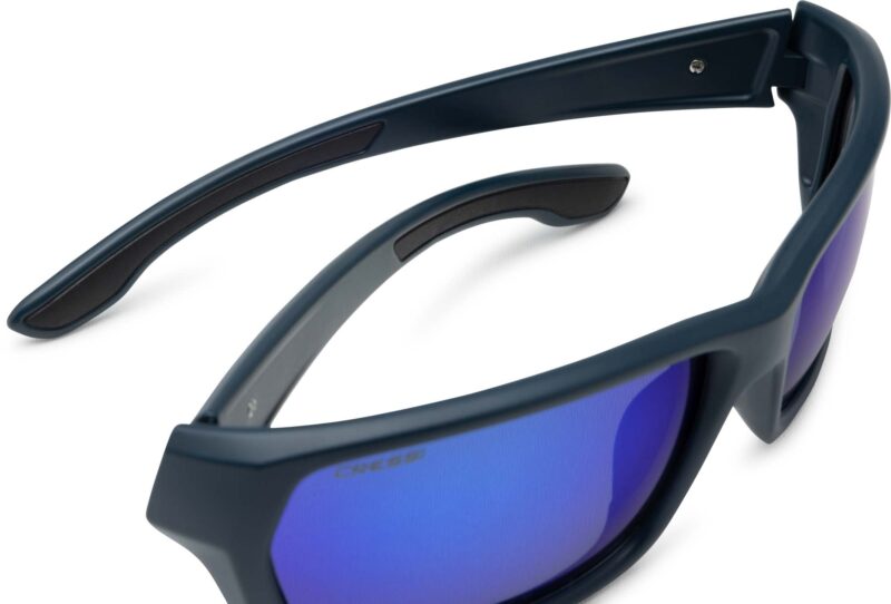 Cressi BILL SUNGLASSES W/LACE BLUE/MIRRORED LENS BLUE