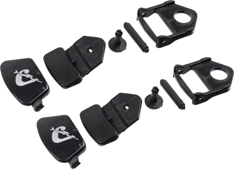 Cressi BUCKLE FOCUS MASK BLACK (2pcs) - Image 2
