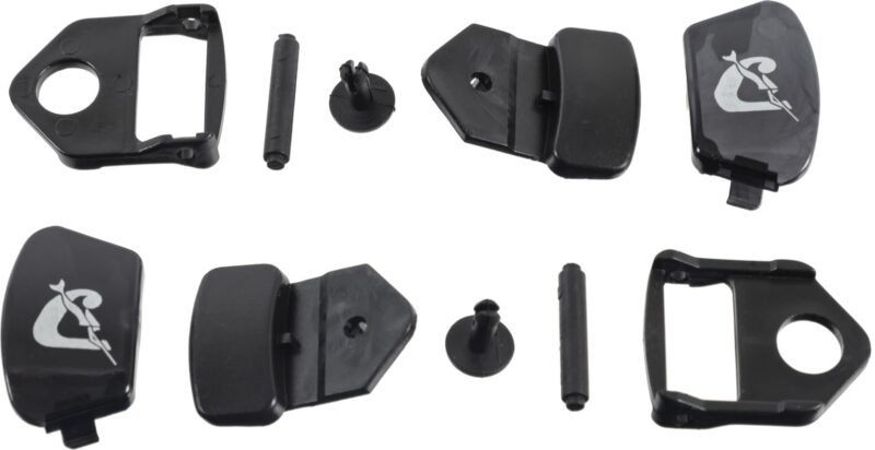 Cressi BUCKLE FOCUS MASK BLACK (2pcs) - Image 3