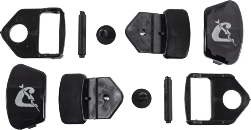 Cressi BUCKLE FOCUS MASK BLACK (2pcs)