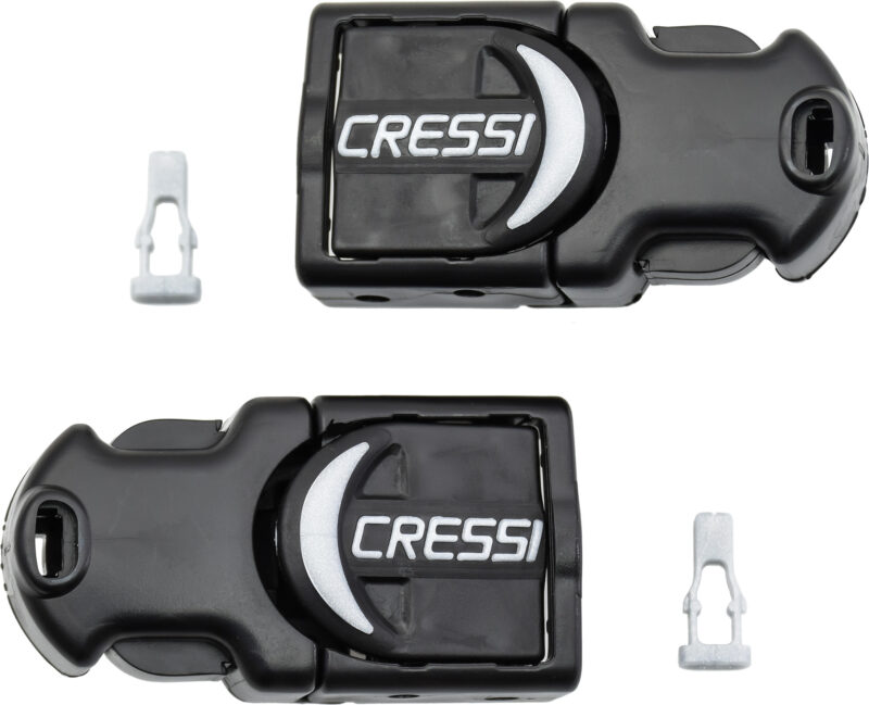 Cressi BUCKLES FOR REACTION/FROG PLUS FINS (2pcs)