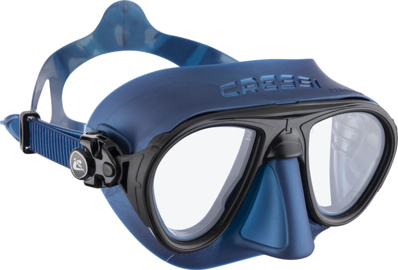 Cressi CALIBRO MASK SIL BLUE METAL