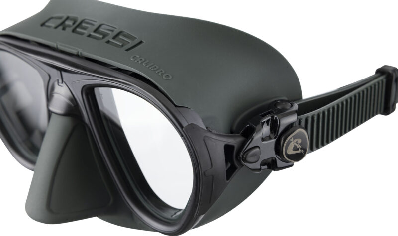 Cressi CALIBRO MASK SIL GREEN/FRAME GREEN