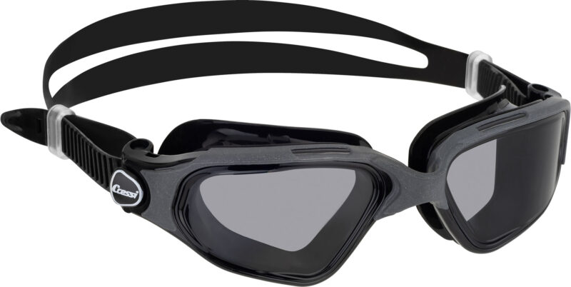 Cressi CLEAR EYES GOGGLES BLACK/GREY SMOKED LENS - Image 6