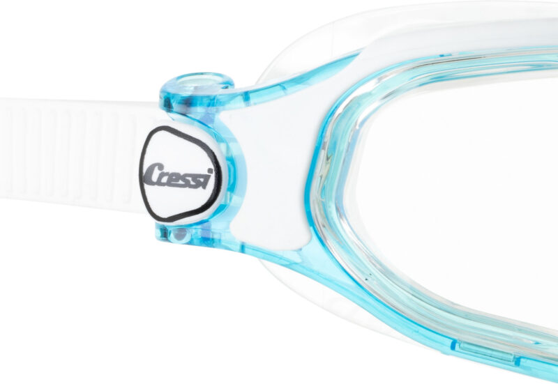 Cressi CLEAR EYES GOGGLES WHITE/AQUAMARINE - Image 5