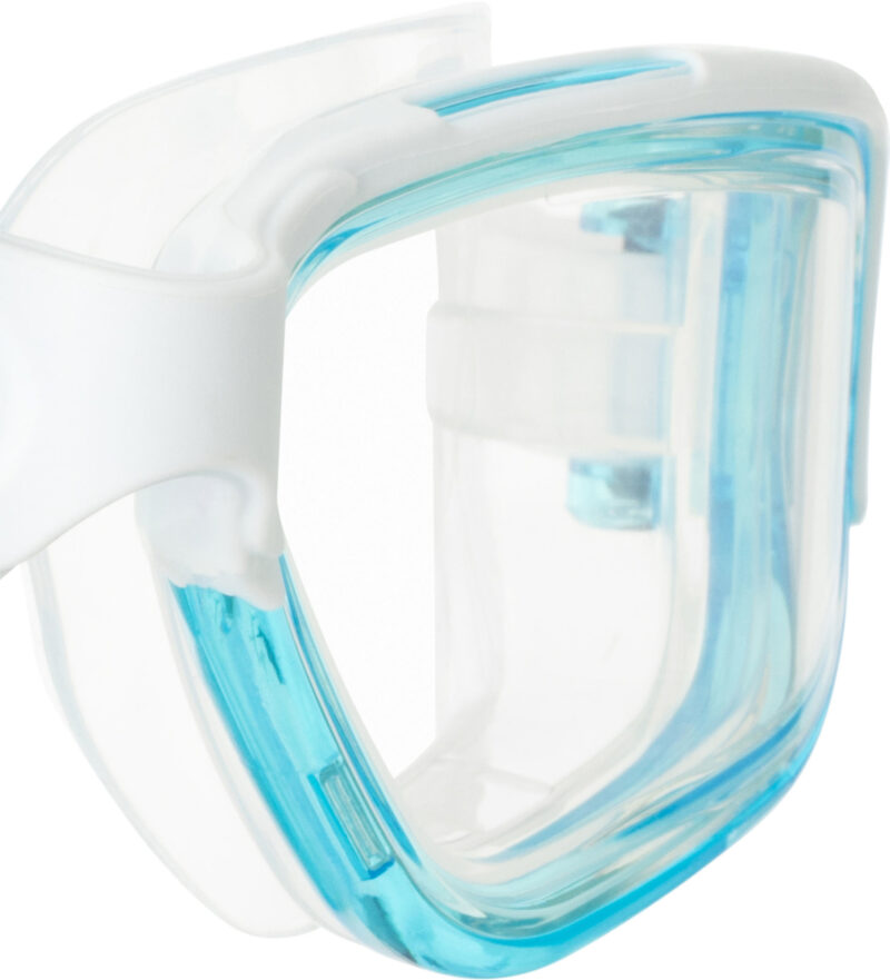 Cressi CLEAR EYES GOGGLES WHITE/AQUAMARINE - Image 3