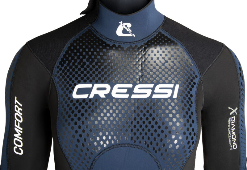 Cressi COMFORT LADY MONOPIECE WETSUIT BLUE 5mm XS/1 - Image 2
