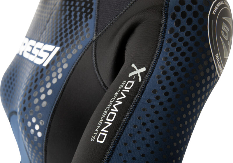 Cressi COMFORT LADY MONOPIECE WETSUIT BLUE 5mm XS/1 - Image 4