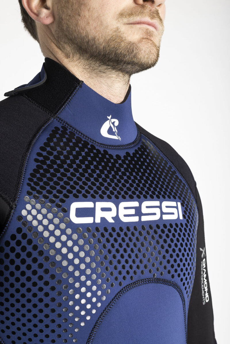 Cressi COMFORT MAN MONOPIECE WETSUIT BLUE 5mm 2XL/6 - Image 10