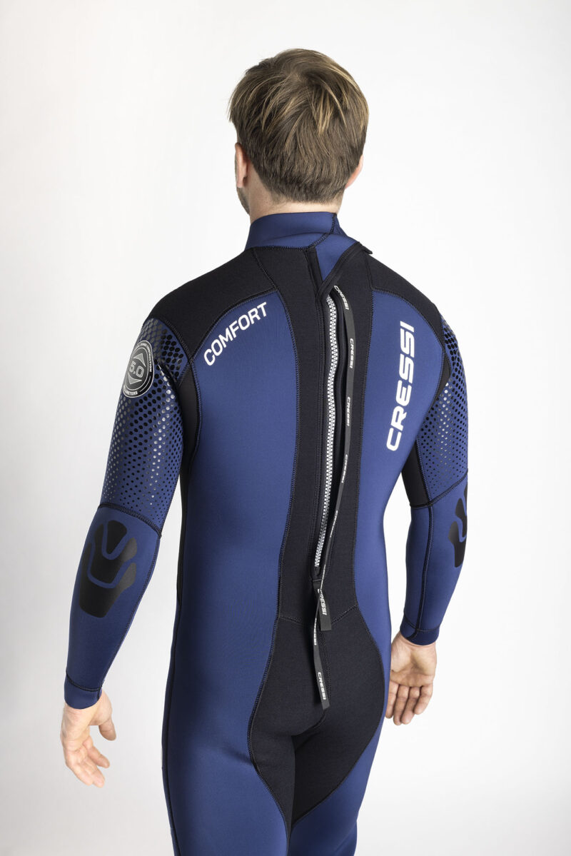 Cressi COMFORT MAN MONOPIECE WETSUIT BLUE 5mm 2XL/6 - Image 11