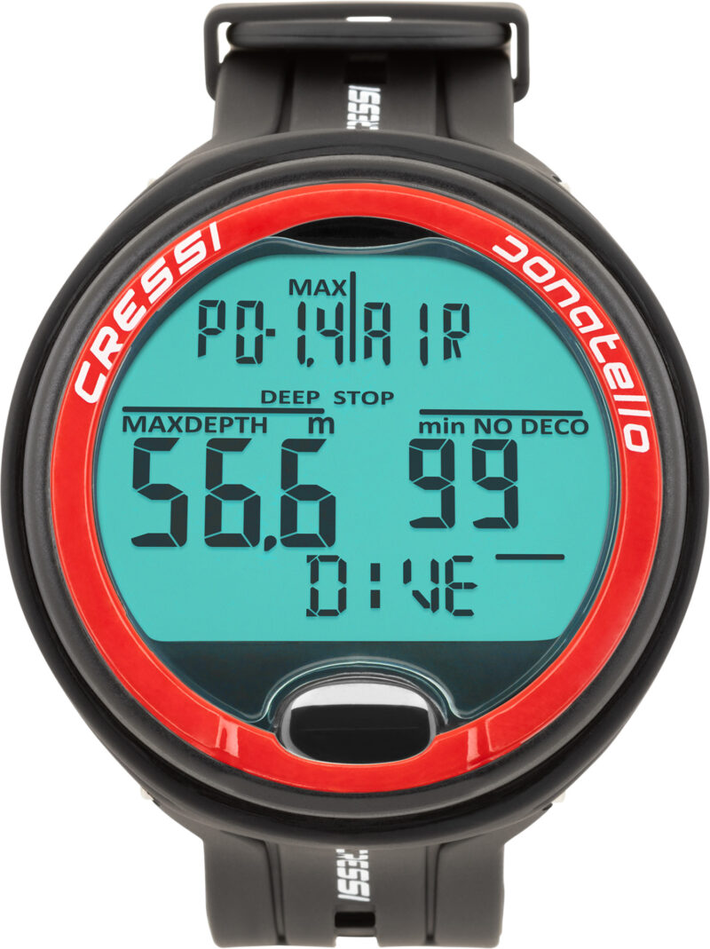 Cressi DONATELLO DIVING COMPUTER BLACK/RED - Image 5