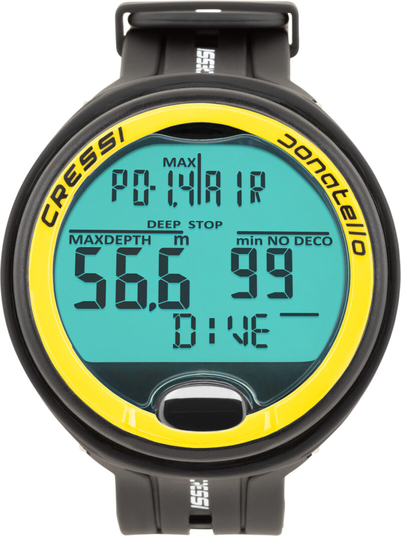 Cressi DONATELLO DIVING COMPUTER BLACK/YELLOW - Image 9