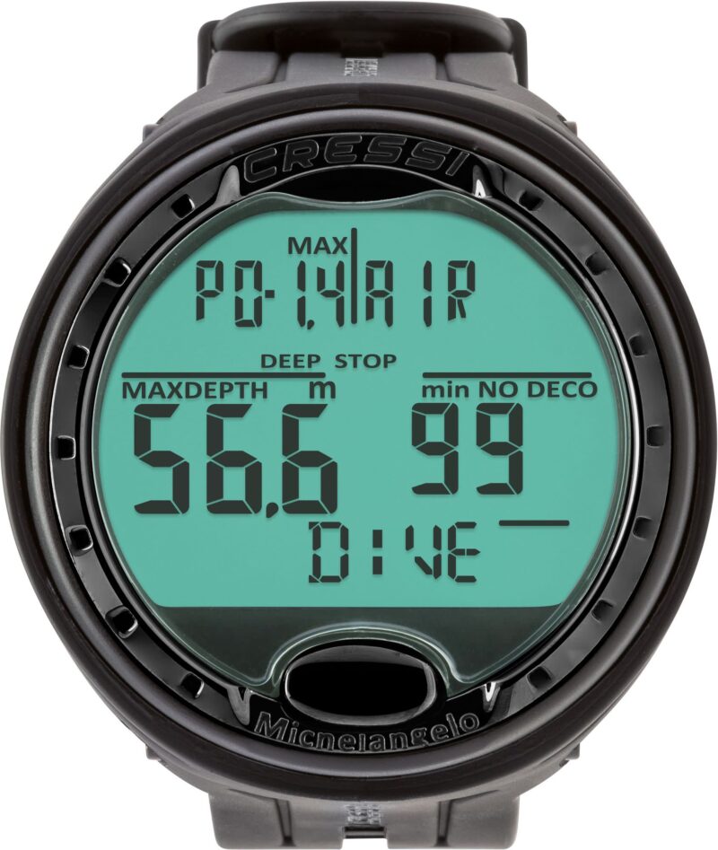 Cressi MICHELANGELO DIVING COMPUTER BLACK - Image 3