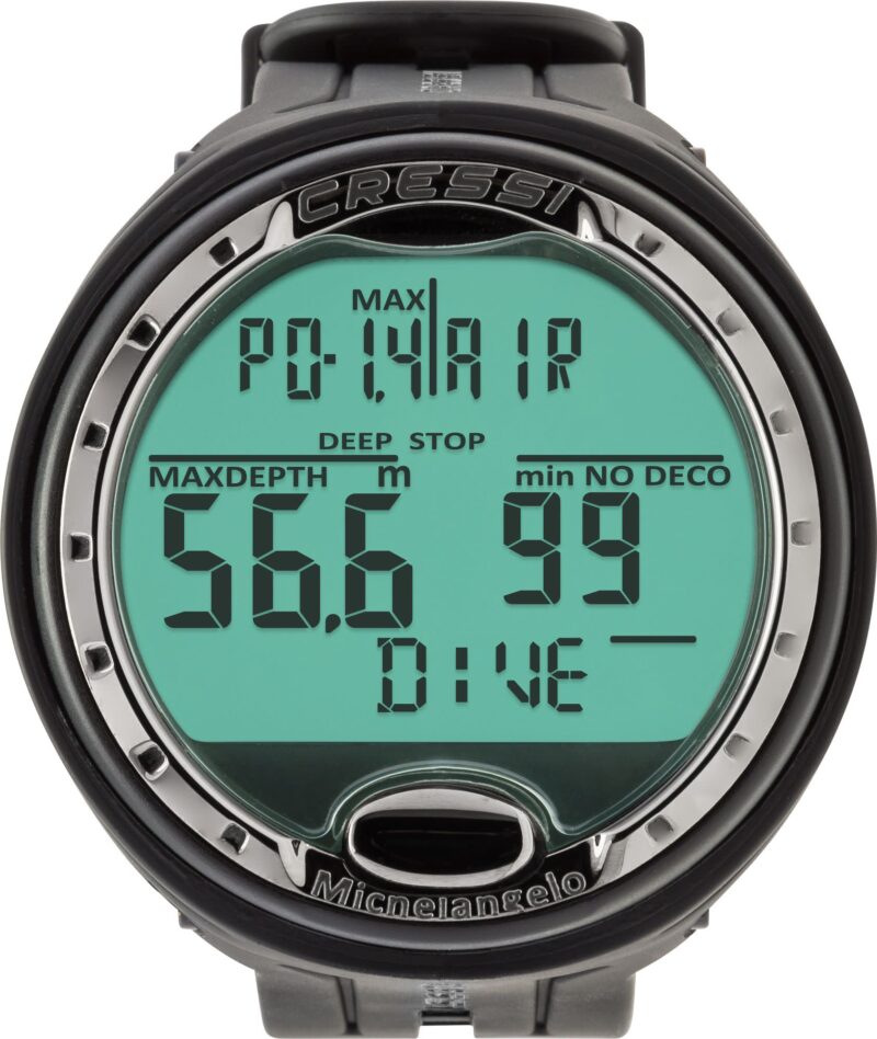 Cressi MICHELANGELO DIVING COMPUTER BLACK METAL - Image 5